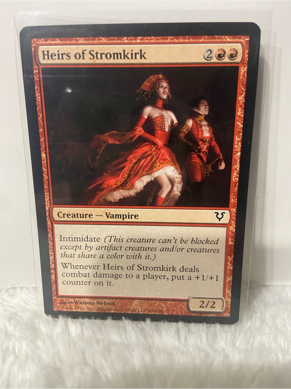 Heirs of Stromkirk - Red Creature Magic The Gathering Card